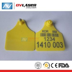 Bovini tag stampante pecore orecchio tag incisione laser macchina laser stampante ear tag con 3 anni di garanzia software EZCAD - Product Image 4