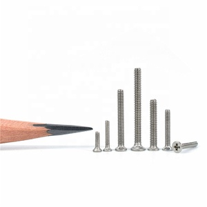 Din965 M1.0 M1.2 M1.4 M1.6 Phillips Countersunk Head Micro <strong>Machine</strong> <strong>Screws</strong> Stainless Steel Electronic <strong>Miniature</strong> <strong>Screws</strong> - Product Image 2