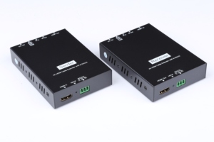 ตัวขยายสัญญาณเสียงและวิดีโอ 4K30 Cat6 แบบเหล็ก รองรับระยะส่งสัญญาณ 100 เมตร อุปกรณ์เสียงระดับมืออาชีพ พร้อม IR/RS-232/CEC สำหรับตัวขยายสัญญาณ - Product Image 2