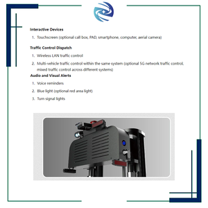 Potente sistema de accionamiento Manejo de carga Transporte de carga pesada AGV Apilador de palés de vehículos guiado automatizado con control AI - Product Image 2