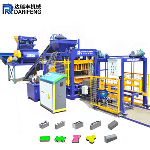 Qt5-15 automatico blocco di mattoni di cemento che fa la macchina linea di produzione blocco di carbonio macchina idraulica blocco cavo del macchinario prezzo - Product Image 1