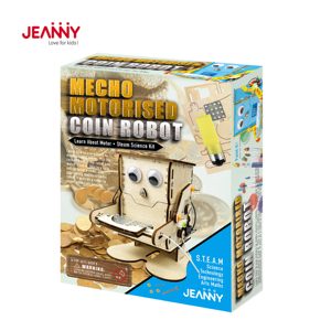 Buhar yeni gelenler modeli kitleri inşa etmek Mecho motorlu para Robot DIY eğitim bilimi kitleri çocuklar için yaş 8-12 - Product Image 1