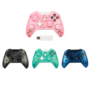 แผ่นเกมไร้สาย2.4G,จอยสติ๊ก Mando Manette สำหรับ Microsoft Xboxes One ตัวควบคุม Windows PC PS3 - Product Image 2