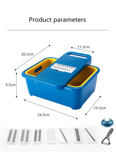 Máy Cắt Rau Củ Thủ Công Máy Cắt Máy Nghiền Máy Xay Máy Cắt Rau Củ Mandoline Máy Cắt Rau Củ Dụng Cụ Nạo - Product Image 5