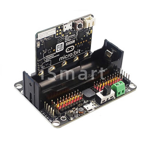Micro: Bit-Erweiterungs karte Grund-und Mittels chul starter Robot bit V2.0 Python-Programmierung 18650 Li-Ionen-Industrie batterie