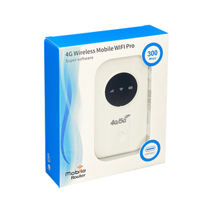 Portable 4G WiFi Pocket Router WPS <strong>Encryption</strong> Convenient Car WIFI Mobile Modem USB SIM Card Interfaces 2.4G QoS for Home Use - Product Image 2