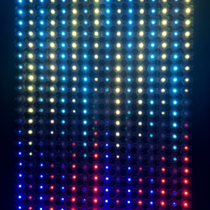 WS2812B RGB LED Matrix Panel 256 Pixel Individuell adressierbares programmier bares Digital Display Matrix Panel Flexibles Bild video