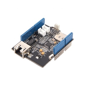Botaike W5500 Ethernet Shield Ethernet-Controller-Erweiterungs platinen modul Iot IoT für Arduino RJ45-Port - Product Image 1