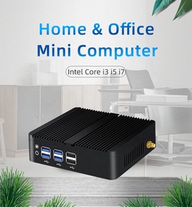 Mini PC Sin ventilador, ordenador de escritorio pequeño con Intel i3 5005U/4005U LAN 8USB Dual Core Linux VGA HD Display WIFI 8G Ram - Product Image 6