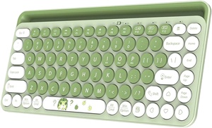 Teclado inalámbrico multidispositivo personalizado FD FP011 2,4G o BT5.0 conectividad 84 teclas diseño compacto con teléfono tableta - Product Image 2