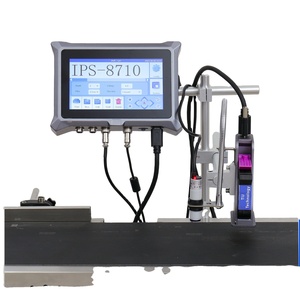 A buon mercato TIJ stampante a getto d'inchiostro 7 pollici Touch Screen 12.7mm testa singola IPS-8710 industriale a getto d'inchiostro data Coder per bottiglia sacchetto di plastica - Product Image 1