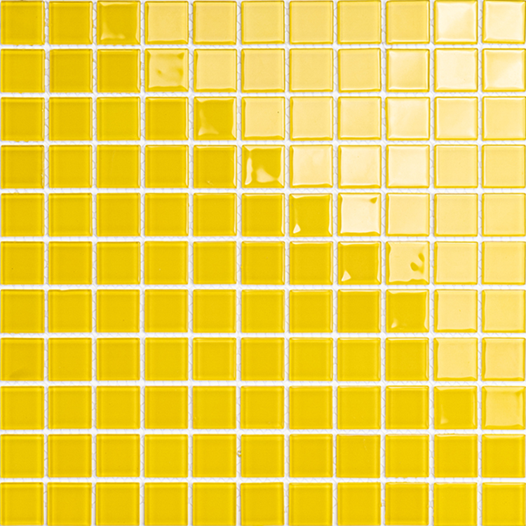 2532 yellow glass mosaic