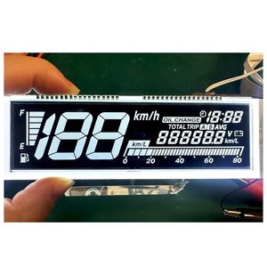 ROHS Custom 7 14 segmenti schermo LCD per cruscotto auto odometro schermo monocromatico cifra personalizzato modulo digitale LCD - Product Image 5