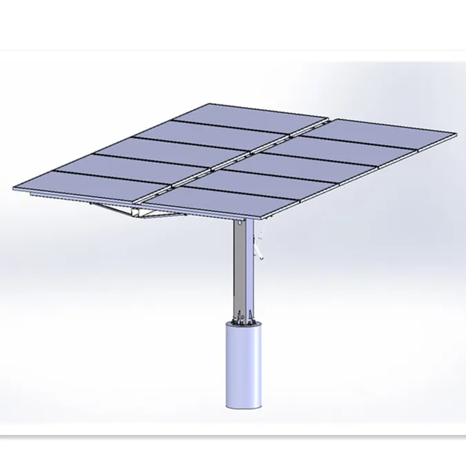 Dual as solar tracking systeem