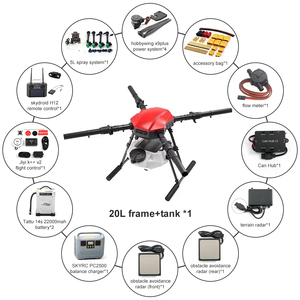 Nông nghiệp Quadcopter bảo vệ thực vật bay không người lái toàn bộ EFT e420p tải lớn ánh sáng và thuận tiện - Product Image 6