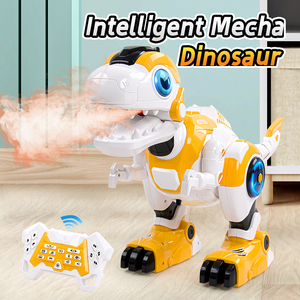 Large Multi-Functional Spray Remote Control Dinosaur Robot Programming Story Telling Dancing Singing Realistic Dinosaur <strong>Roar</strong> <strong>Toy</strong> - Product Image 4