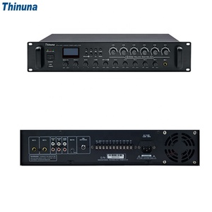 PA System Multi Channel Speaker Volume Control Professional Mixing Power Audio Amplifier <strong>Match</strong> for <strong>Sound</strong> Mixer with Wireless BT - Product Image 1