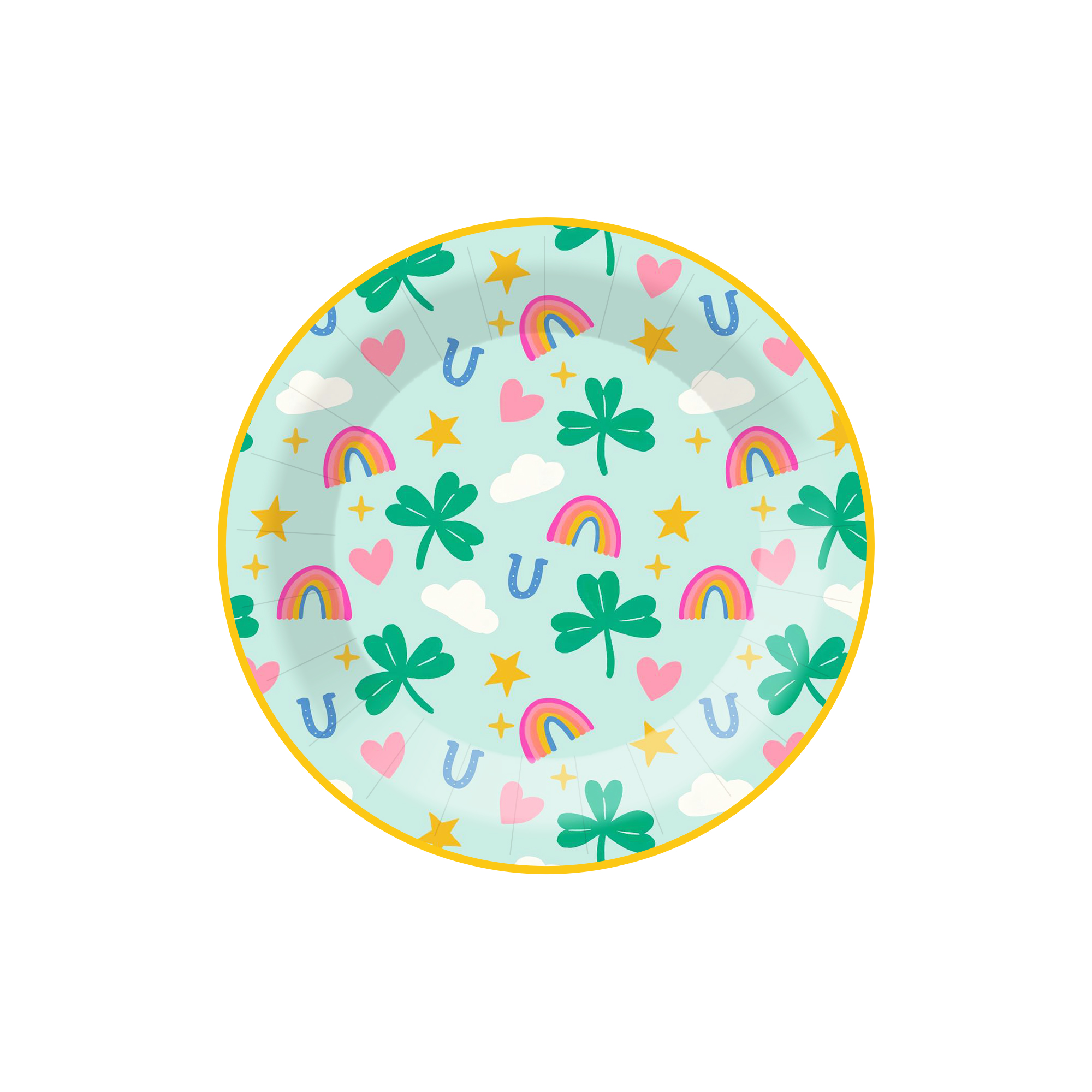 จานกระดาษขนาด 7 นิ้ว*8 ชิ้น