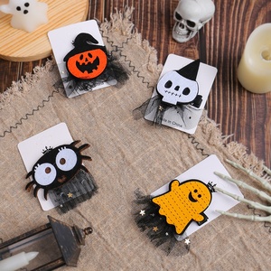 <span class=keywords><strong>2025</strong></span> Mới Phong Cách Vui Tóc <span class=keywords><strong>Clip</strong></span> Phụ Kiện Halloween Sáng Tạo Top <span class=keywords><strong>Clip</strong></span> Bí Ngô Ma Spider Đầu Bên Trang Trí - Product Image 1