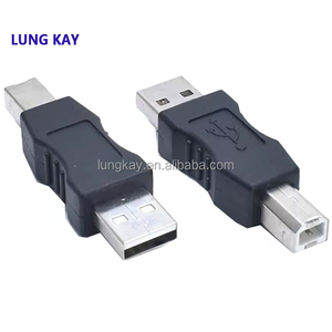 Nuevo USB 2,0 Tipo a Macho a USB B Macho Adaptador de enchufe de impresora Adaptador de fuente de alimentación para computadora portátil y salida de CA - Product Image 3