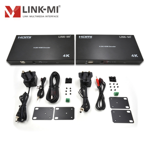 120M AV IP扩展器，带KVM红外RS232环路输出1080p分辨率4k，用于医院数字展览教学记录