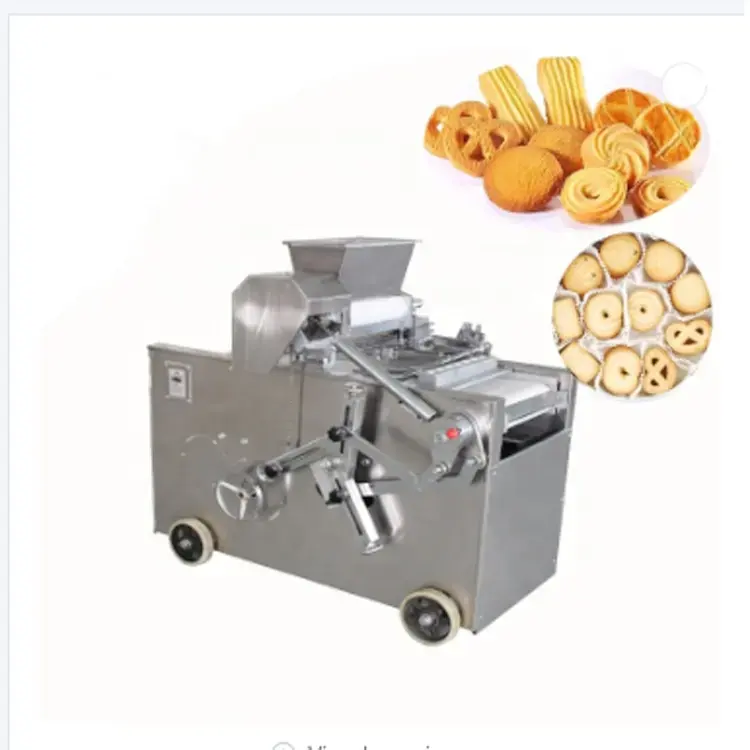 Produção de biscoitos automáticos, boa qualidade, linha de produção, fabricante de biscoitos elétrico, máquina para venda