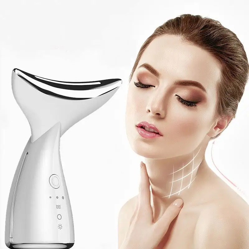 2024 Hot Sells Skin Care Facial Massager Thermal Vibration Portable Face Massager for Skin Care Face Sculpting Tool