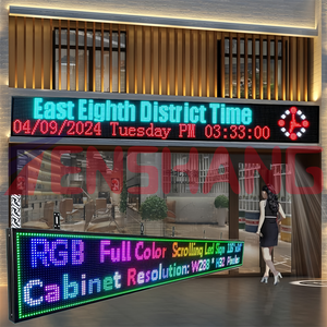 אפליקציה אישית שעון wifi מתגלגל הודעות טקסט פרסום לוח תצוגה דיגיטלי חיצוני לתכנות הוביל סימן הודעה בתנועה - Product Image 4