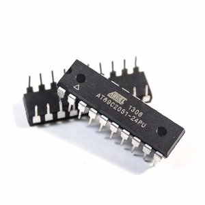 Nuovo microcontrollore DIP20 in linea AT89C2051-24PU originale memoria flash 2K a 8 bit - Product Image 1