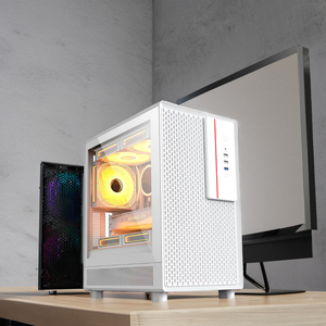 Juego completo personalizado de ventiladores RGB para ordenador de escritorio ensamblados en blanco para juegos - Product Image 6