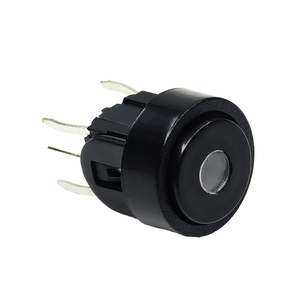 FOSEN 10mm Installieren Sie kleine 7,5*7,5 runde Druckknopf beleuchtete Schalter 12v mit rot blau LED beleuchtete taktile Schalter TS-2012 - Product Image 4
