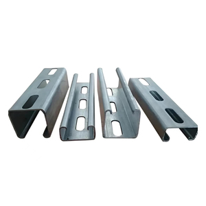 Soğuk rulo şekillendirilmiş galvanizli C kanal çelik u-şekil desen paslanmaz çelik sınıf ASTM/ASIS standart delikli yapı - Product Image 2