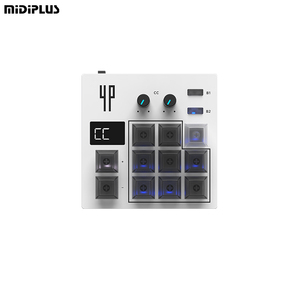 Midiplus 4 Pages Box Hot Sale RGB Backlight Strike Pad <strong>MIDI</strong> <strong>Keyboard</strong> Bluetooth USB Portable <strong>MIDI</strong> <strong>Controller</strong> and Sequencer - Product Image 1
