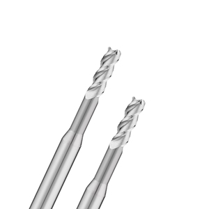 HRC55 <strong>Deep</strong> Groove Micro Diameter Carbide Long Neck End Mill Customizable ODM OEM High Performance Milling <strong>Cutter</strong> Cutting Tools - Product Image 4