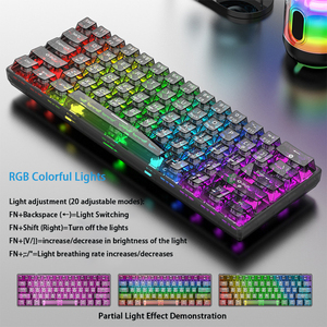 第三次模拟考试无线蓝牙机械键盘透明全键键盘全键无冲击 - Product Image 4