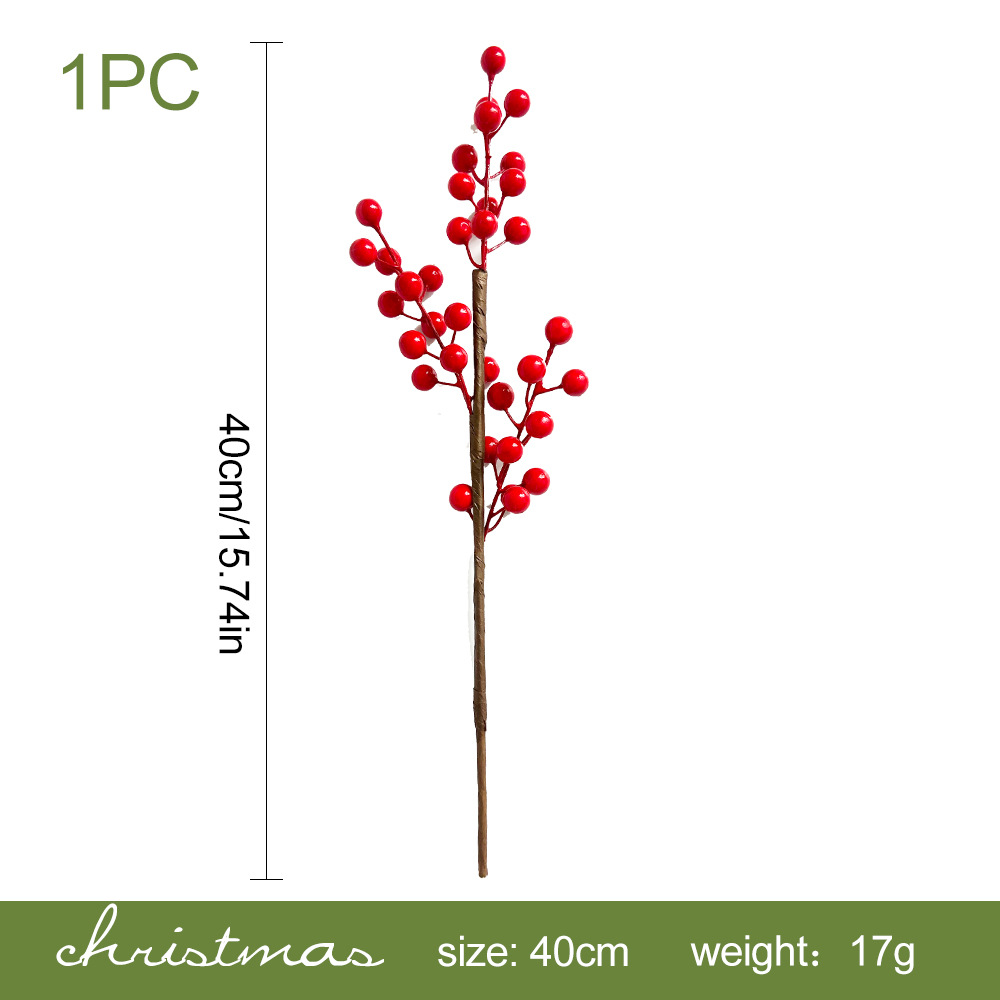Christmas Single - Three-pronged Red Fruit