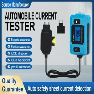 Probador de circuito de coche de 12V, rango de 0,01 ~ 19,99A, fusible de prueba de corriente, herramienta de diagnóstico, Detector de reparación, galvanómetro, accesorios Automotrices - Product Image 2