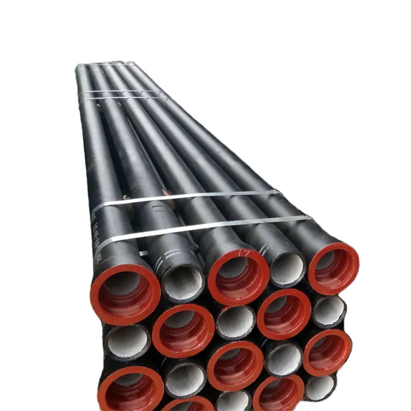 Tubo de ferro duplo isis2531 DN80-DN2600, grande diâmetro da classe k9 tubulação de ferro fundido