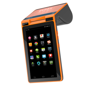 Terminal Pos de sistema Android portátil, dispositivo de doble pantalla táctil, 4G, Wifi, máquina NFC con impresora integrada - Product Image 2