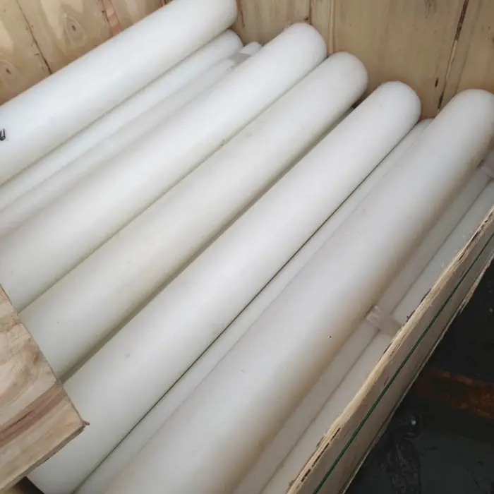 Trắng PA6 Nylon 6 Rod Polyamide Đường Kính