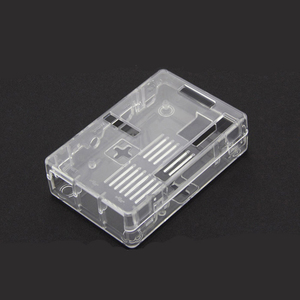 #44034 custodia trasparente ABS con ampio supporto porta GPIO 40pin per <span class=keywords><strong>Raspberry</strong></span> <span class=keywords><strong>Pi</strong></span> <span class=keywords><strong>3</strong></span> funzionalità ventilatori installati - Product Image 1