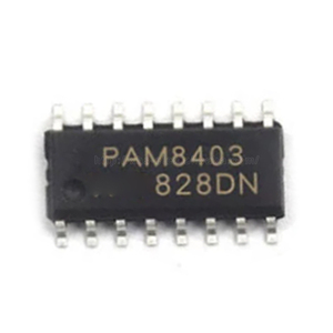 <strong>PAM8403</strong> SOP-16 Bom List Electronic component Microcontroller IC Chip Integrated Circuits <strong>PAM8403</strong>