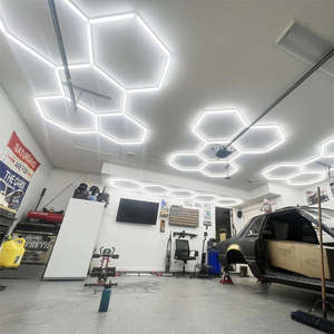 SUEZ DIY kunden spezifisches Produkt Sechseck LED-Licht Autore parat ur werkstatt LED Sechseck Licht