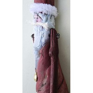 Ülke tarzı kişiselleştirilmiş yılbaşı hediyeleri ahşap noel baba driftwood centerpieces driftwood duvar dekor rustik driftwood Santa