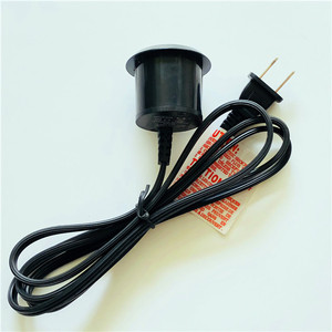 ETL/FCC认证圆形家具USB电源插座USB充电器，带2 pcs 5V 2.1A USB - Product Image 4