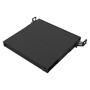ODF à haute densité de type coulissant monté en rack 1U 19 pouces 144 <span class=keywords><strong>c</strong></span>œurs avec cassettes à fibres optiques LC MPO en acier noir Centre de données FTTH - Product Image 4