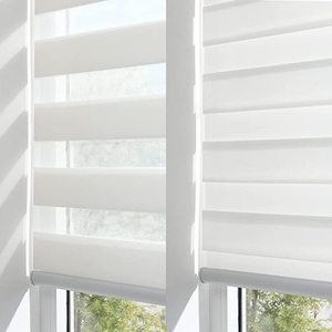 Chuyên Nghiệp Nhà máy lớn bảo vệ sự riêng tư rèm không có máy khoan Rèm điện Zebra rèm bằng các biện pháp - Product Image 3