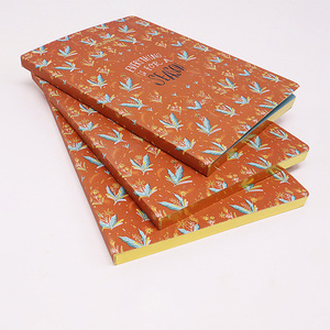 Edge <strong>Color</strong> Craft Notepad Edge <strong>Color</strong> Craft <strong>Notebook</strong> Gold Custom Logo Nostalgic Retro Multi-functional Business Office A4 Printed - Product Image 3