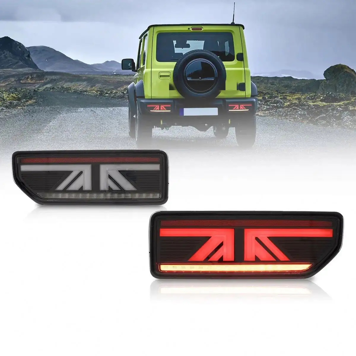 2019-20121Hot Sale Autoteile Zubehör TRD LED-Lampe Rücklicht für Für Suzuki Jimny JB64 JB74 19-21