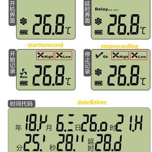 RINGDER RT-3 USB可重复使用温度数字数据记录器 - Product Image 5